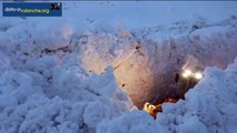 انهيار ثلجي يطمر طريقاً جبلياً فرنسياً تحت أمتار من الثلوج