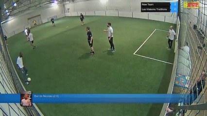 But de Nicolas (2-0) - New Team Vs Les Maisons Traditions - 11/01/18 19:00 - LIGUE 3