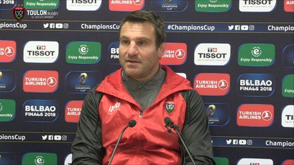 Conf' de presse d'avant-match Toulon-Trevise J5 ERCC