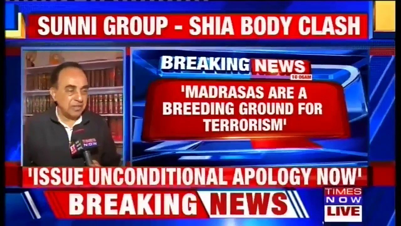 Madrasas Are A Breeding Ground For Radical Thinking, Says BJP Leader Subramanian Swamy