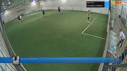 But de Christian (5-2) - New Team Vs Les Maisons Traditions - 11/01/18 19:00 - LIGUE 3