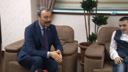 Emniyet Müdürü Ak, şehit çocuğunun en büyük hayalini gerçekleştirdi