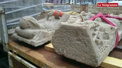 Dinan. Les gisants sortent de leur crypte