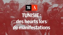 Tunisie, des manifestations anti-austérité émaillées de heurts