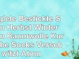 Wanglele Bestickte Socken Herbst Winter Frauen Baumwolle Kurze Tube Socks Verschwitzt