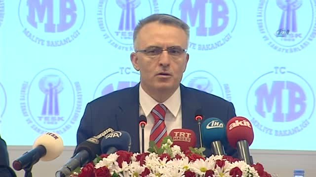 Maliye Bakanı Naci Ağbal: Bugün Artık Basit Usul Mükelleflerimizin Esnaf Odalarında Tutulan...
