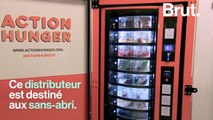 Le premier distributeur réservé aux sans-abri installé en Angleterre