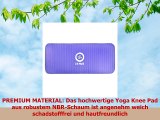 Extra dicke KnieSchutzmatte KneePad für Yoga 61x25x15cm rutschfeste Kniematte aus