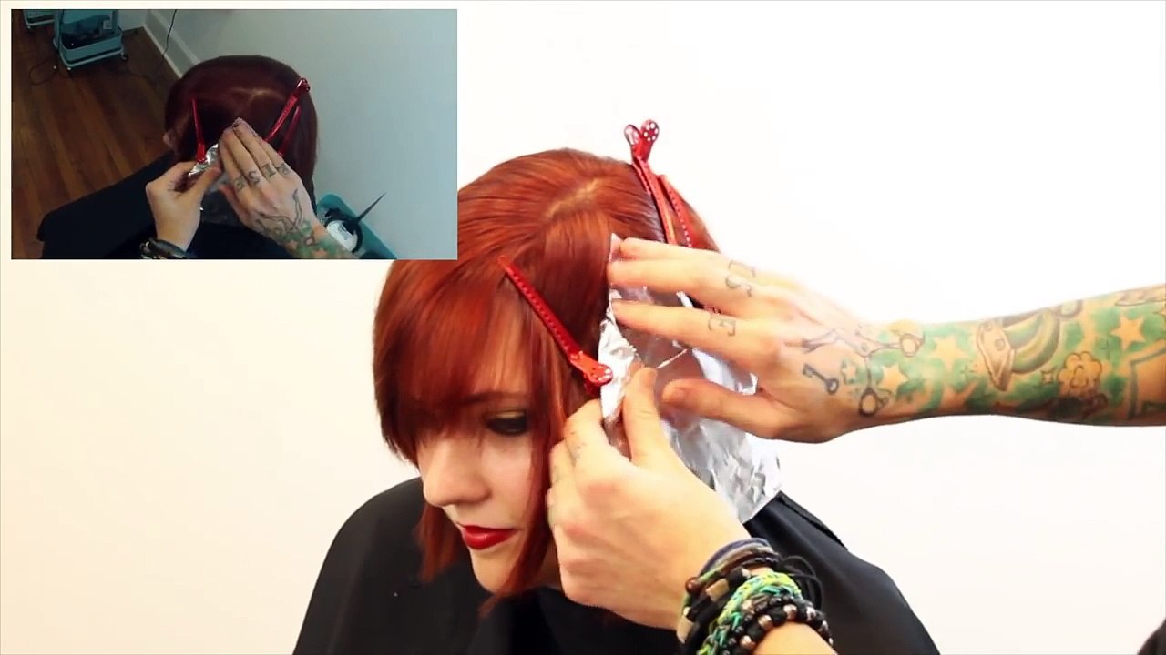 Como Fazer Lindas Mechas nos Cabelos Curtos Femininos