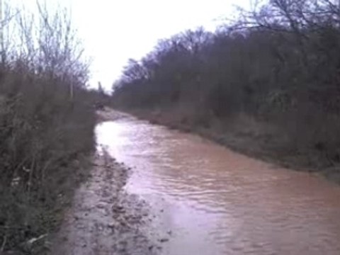 Traversé du rhone de yolande quad 350 raptor