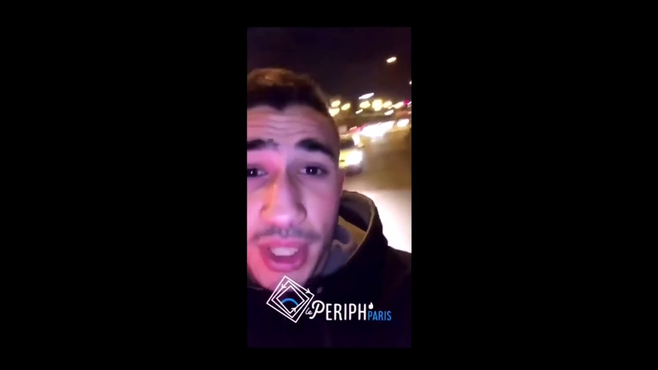 Accroché à un camion en roller, ce fou furieux roule sur le périphérique Parisien