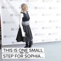 Sophia takes her first steps