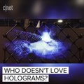 These holograms are mesmerizing