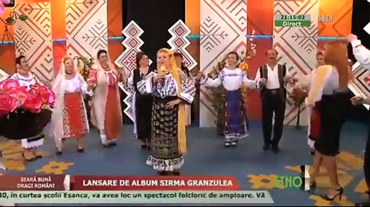 Geta Postolache - Hai, badita-n joc (Seara buna, dragi romani! - ETNO TV - 10.07.2015)