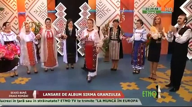 Sirma Granzulea - Eu sunt o mandra armana (Seara buna, dragi romani! - ETNO TV - 10.07.2015)