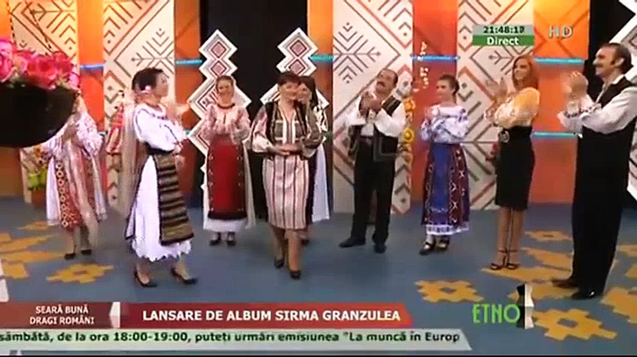 Elena Granzulea - Haideti, voi, fetele mele (Seara buna, dragi romani!  - ETNO TV - 10.07.2015)