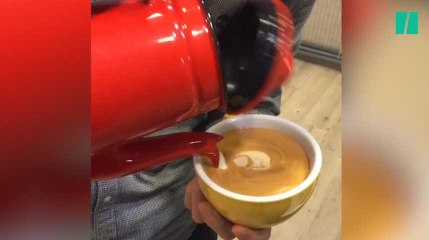 Même un professionnel de Latte Art a ses failles