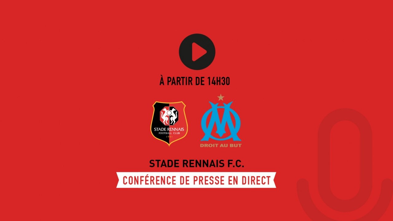 J20. Stade Rennais F.C. / Marseille : Conférence de presse de Sabri Lamouchi