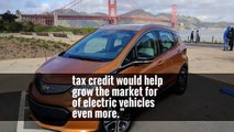 Electric Vehicle Tax Credit Survives, but G.M. and Tesla Aren’t Cheering