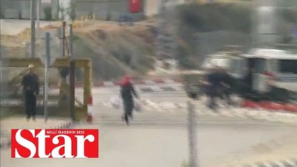 İşgalci İsrail’in hapse attığı  Filistinli Amal’ın, özgürlüğe kavuştuğu o an