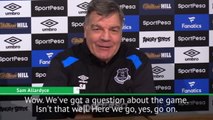 Allardyce 'surprised' by questions on Tottenham clash