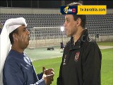 حوار حسام البدري مع يعقوب السعدي قبل مباراة السوبر