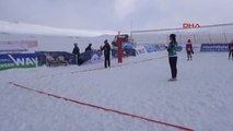 2018 Cev Kar Voleybolu Avrupa Turu'nun İlk Etabı Erciyes'te Başladı