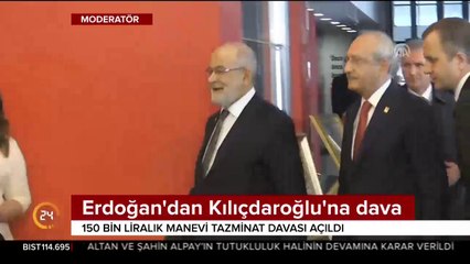 Cumhurbaşkanı Erdoğan'dan Kılıçdaroğlu'na dava