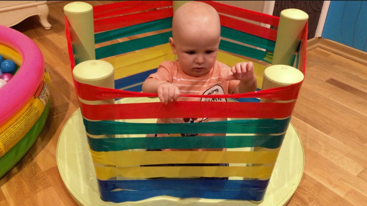 Learn colors with Color Sticky Tape Prank Finger Family Nursery Rhyme Song for Kids PRANK