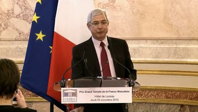 Ouverture de la cérémonie de remise du Prix Grand témoin de la France Mutualiste - Jeudi 24 novembre 2016
