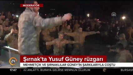 Şırnak'ta Yusuf Güney rüzgarı