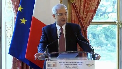 Accueil de la délégation française aux jeux Invictus 2016 - Mercredi 6 juillet 2016