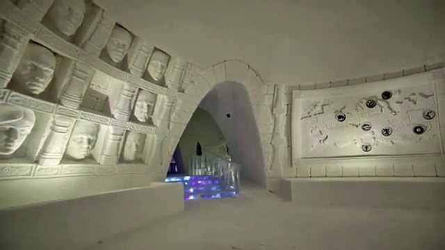 Un hôtel de glace Game of Thrones ouvre en Finlande