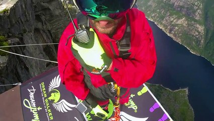 Saut à l'élastique de 424m de haut.. record du monde !