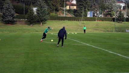 Séance du 12 janvier : les attaquants en verve
