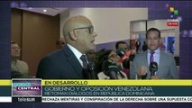 Gobierno y oposición venezolana retoman diálogos en Dominicana