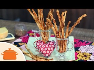 Receita de Palito de Massa Folhada - Como Fazer Grissini