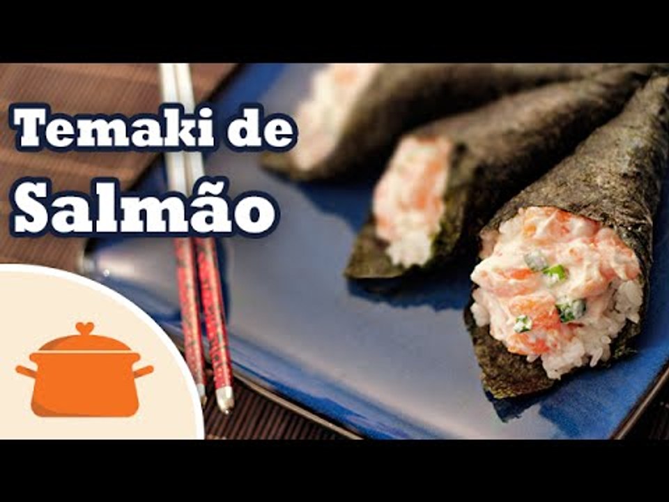 Temaki de Salmão