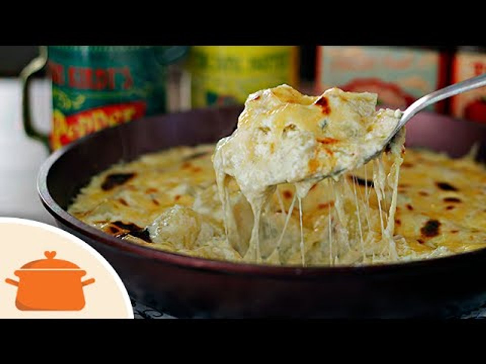 Como Fazer Batata Gratinada aos 3 Queijos - Receita Prática