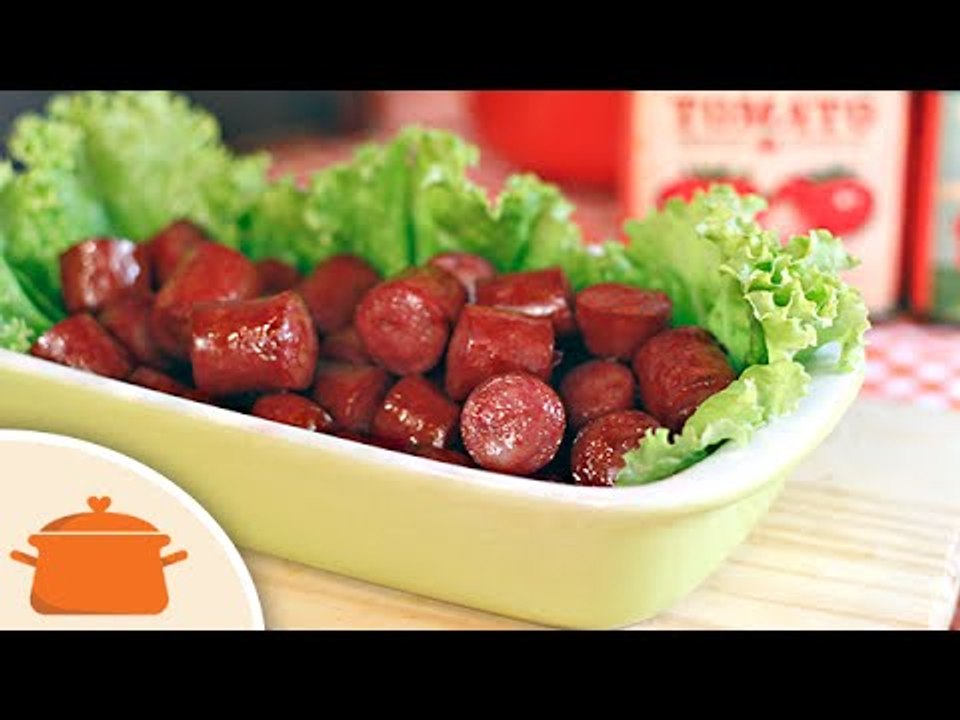 Linguiça Caramelizada com Sidra