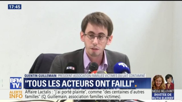 Lactalis: Tous les acteurs ont failli , dit le président de l’association des victimes du lait contaminé