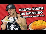 MONSTRO NA COZINHA - Batata Rostie de Frango com Batata Doce