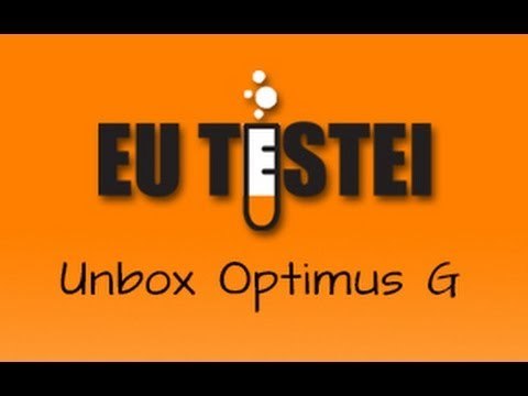 Smartphone LG Optimus G E975 - Unboxing Brasil