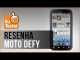 Defy MB525 Motorola Smartphone - Vídeo Resenha EuTestei Brasil