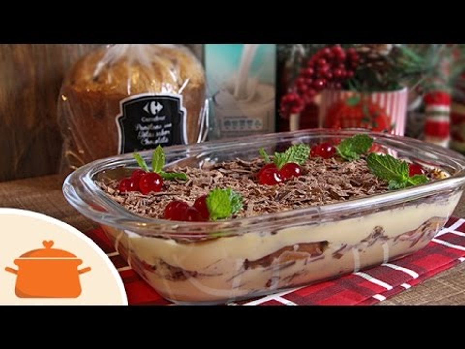 Como Fazer Pavê de Chocotone - Receita Prática