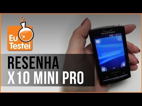 Xperia X10 mini pro Sony Ericsson Smartphone - Vídeo Resenha EuTestei Brasil