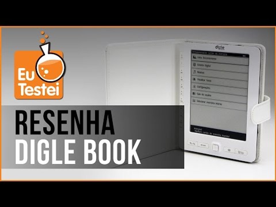 eReader Digle Book - Vídeo Resenha EuTestei Brasil