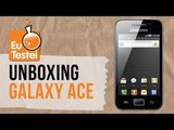 Galaxy Ace GT-S5830B Samsung Smartphone - Vídeo Unboxing EuTestei Brasil