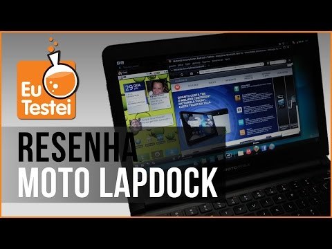 Lapdock Motorola para Atrix MB860 - Vídeo Resenha EuTestei Brasil
