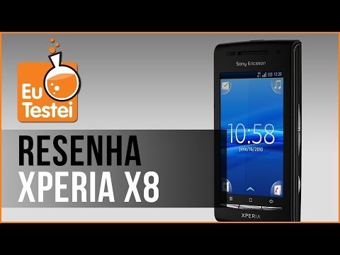 Xperia X8 Sony Ericsson Smartphone - Vídeo Resenha EuTestei Brasil